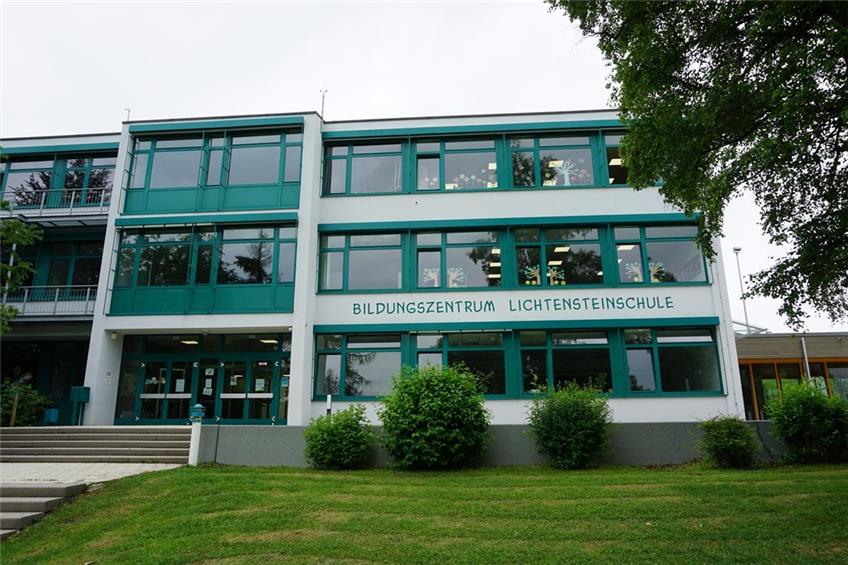 Das Bildungszentrum Lichtensteinschule öffnet seine Türen