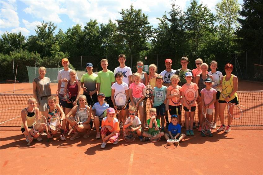 Frommerner Tennis-Camp wird zu vollem Erfolg