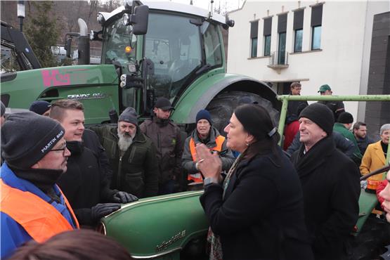 Bauernprotest: Wortgefechten folgt Kompromiss beim Grünen-Neujahrsempfang in Sigmaringen
