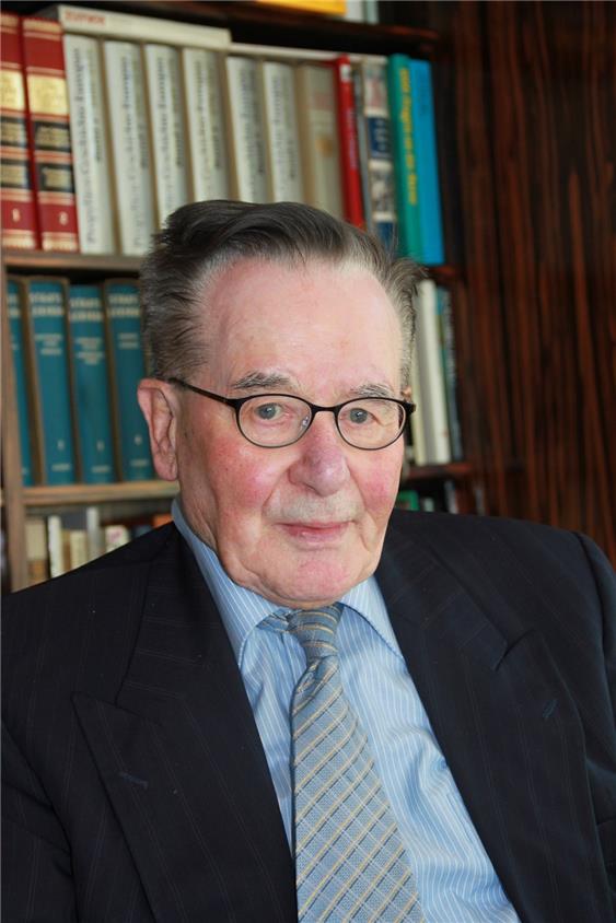 Dr. Hermann Schwörer stirbt mit 95 Jahren